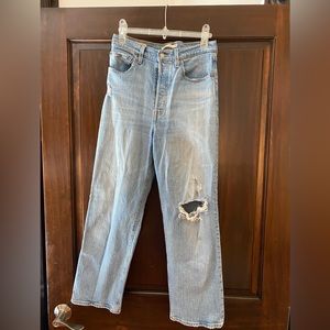 Levi’s cropped jeans